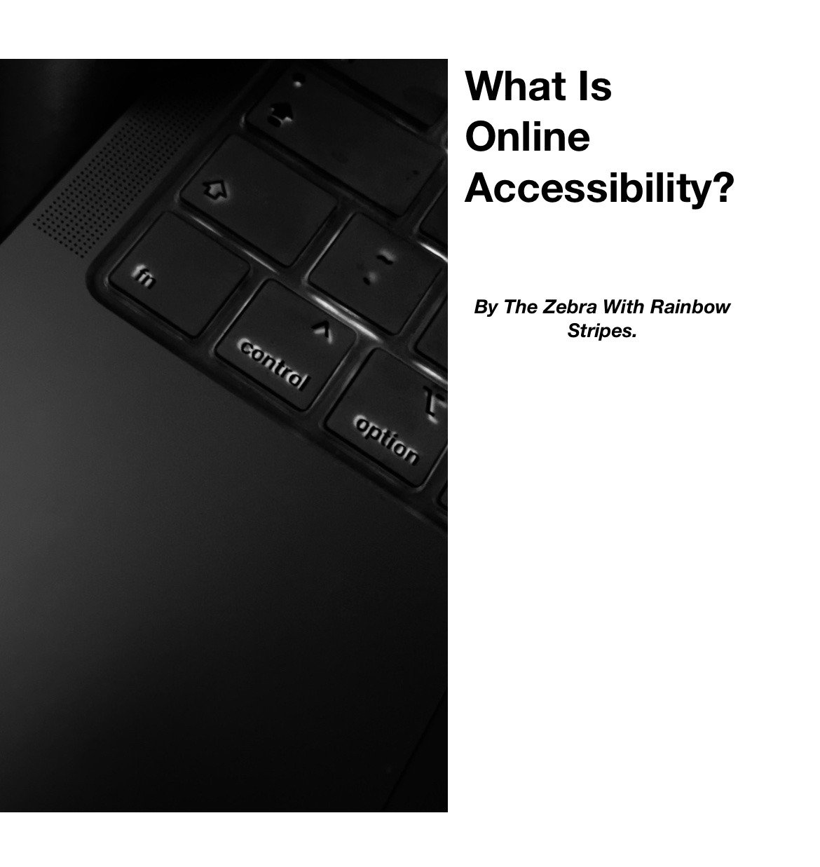 What is online accessibility? Thumbnail 